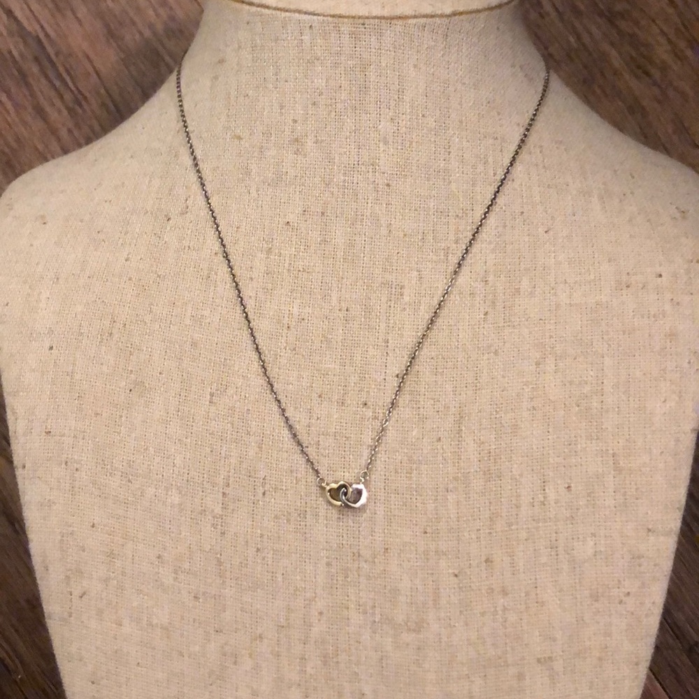 Pandora Interlocked Hearts Collier Necklace
